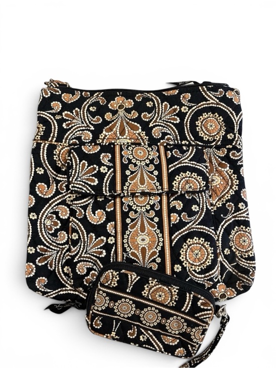Vera Bradley Handbags - Vera Bradley Retired Cafe Latte Shoulder Bag and Matching Coin Purse Set